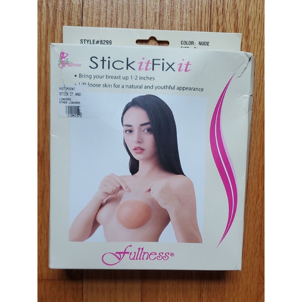 Fullness Stick it Fix it Nude Adhesive Silicone Cups- NUDE Size D